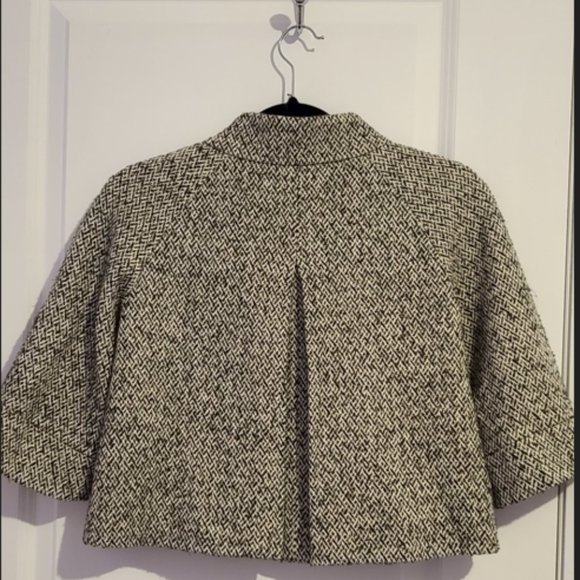 Lafayette 148 New York Crop Cape Blazer - Picture 4 of 5